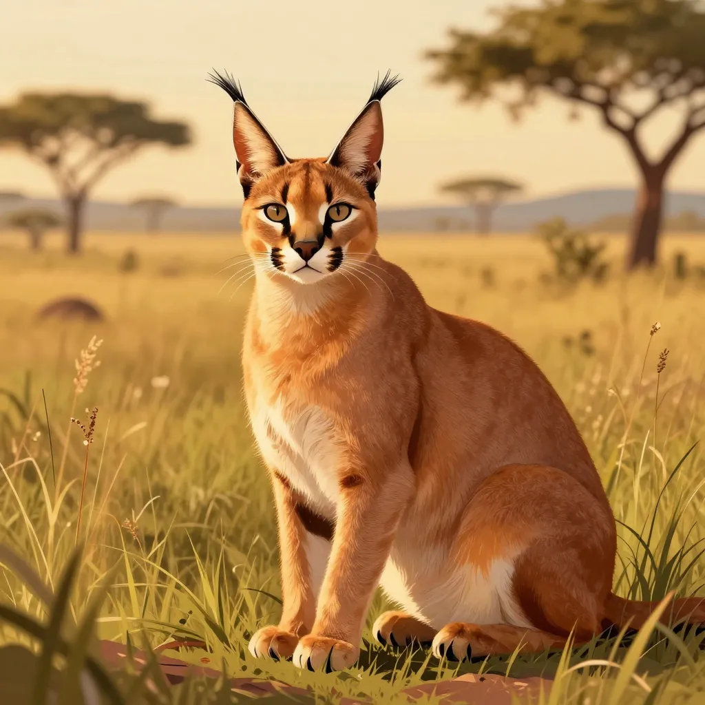 African Caracal vs. Regular Caracal: Spotting the Difference
