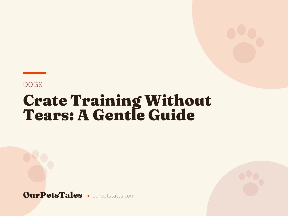 Crate Training Without Tears: A Gentle Guide