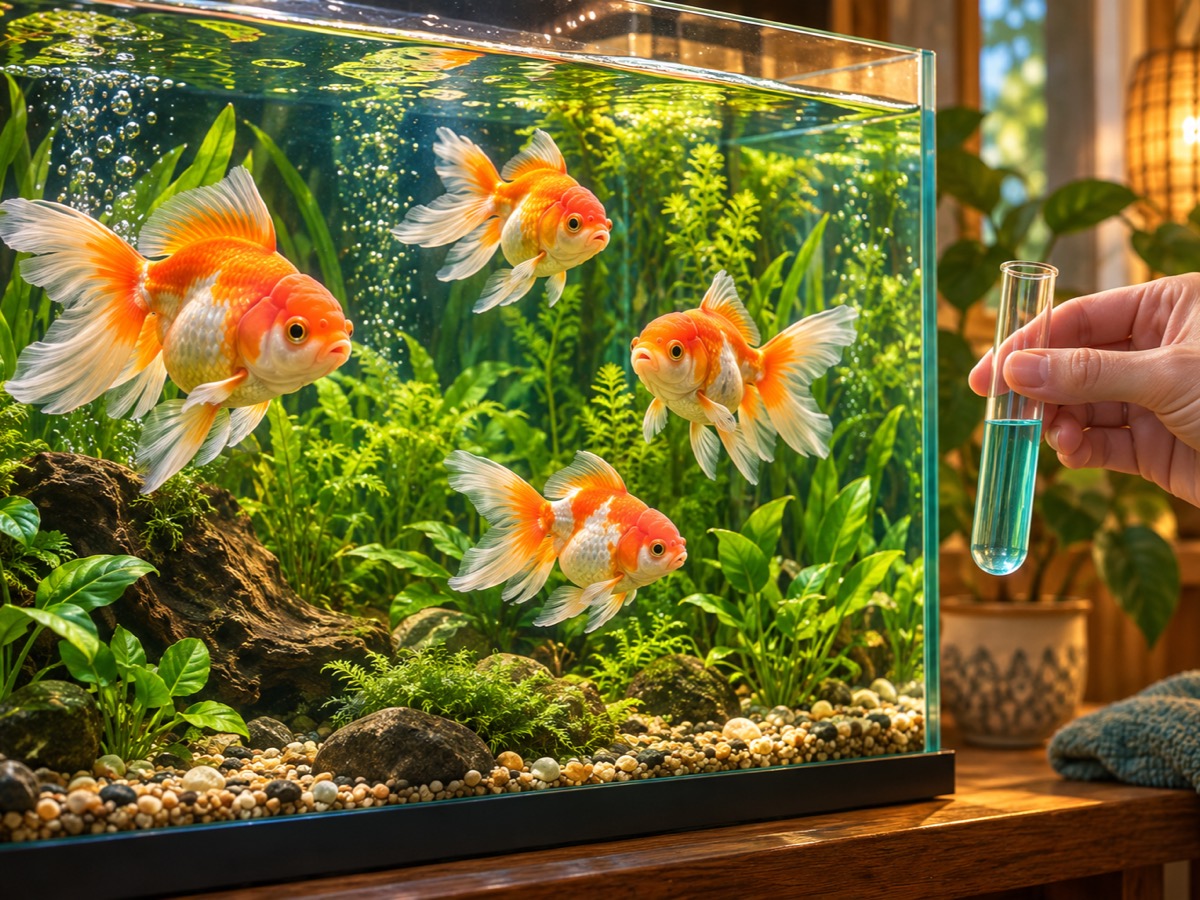Goldfish Water Chemistry: Ammonia, Nitrite, and Nitrate Explained